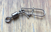 Load image into Gallery viewer, 50 Pieces Stainless Steel Ball Bearing Swivel Snap Style