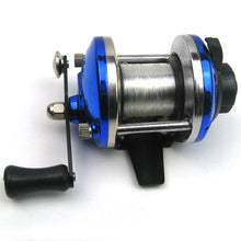 Load image into Gallery viewer, Metal Round Wheel Fishing Reel