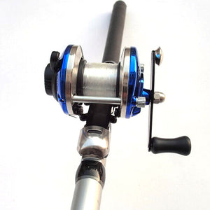 Metal Round Wheel Fishing Reel