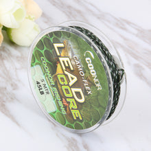 Load image into Gallery viewer, Leadcore Camouflage Carp Fishing Line