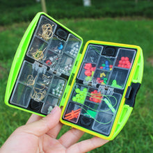 Load image into Gallery viewer, Water-Resistant Fishing Tackle Box