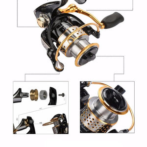 Metal Spare Spool Fishing Reel