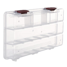 Load image into Gallery viewer, Durable Transparent Plastic Tackle Box