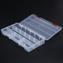 Load image into Gallery viewer, Durable Transparent Plastic Tackle Box