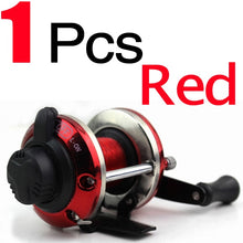 Load image into Gallery viewer, Metal Round Wheel Fishing Reel