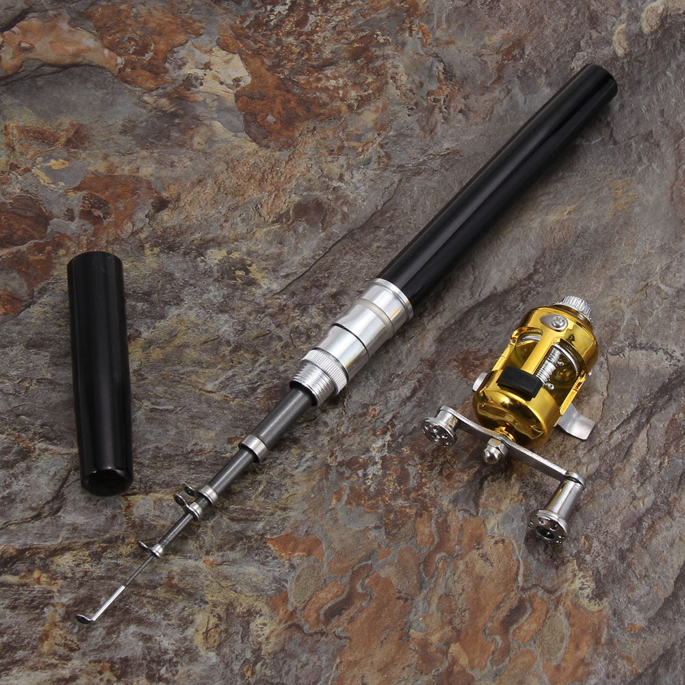 Portable Aluminum Alloy Lightweight Telescopic Pen Fishing Rod – BVFishingProfessionals Portable Aluminum Alloy Lightweight Telescopic Pen Fishing Rod – BVFishingProfessionals