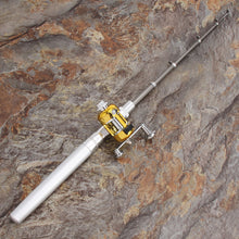 Load image into Gallery viewer, Portable Aluminum Alloy Lightweight Telescopic Pen Fishing Rod