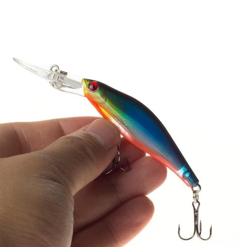 Eyes Sinking Minnow Fishing Lure