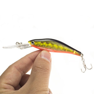 Eyes Sinking Minnow Fishing Lure