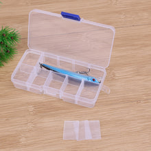 Load image into Gallery viewer, Transparent Storage Fishing Tackle Box