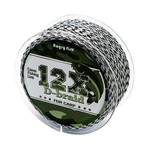 Camo Braided Weave Fishing Line