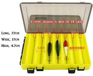 Double Sided Container Tackle Box