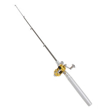 Load image into Gallery viewer, Portable Aluminum Alloy Lightweight Telescopic Pen Fishing Rod