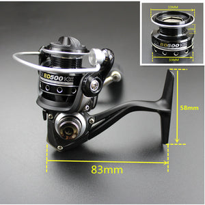 Stainless Aluminum Spool Double Reel