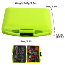 Load image into Gallery viewer, Water-Resistant Fishing Tackle Box