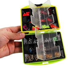 Load image into Gallery viewer, Water-Resistant Fishing Tackle Box