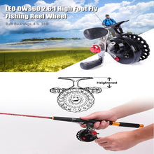 Load image into Gallery viewer, High Foot Wheel Fishing Reel