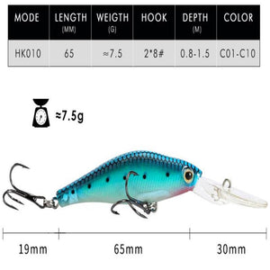 Long Shot Minnow Fishing Lure