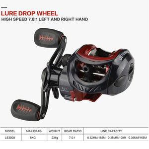 Power Drag Fishing Reel