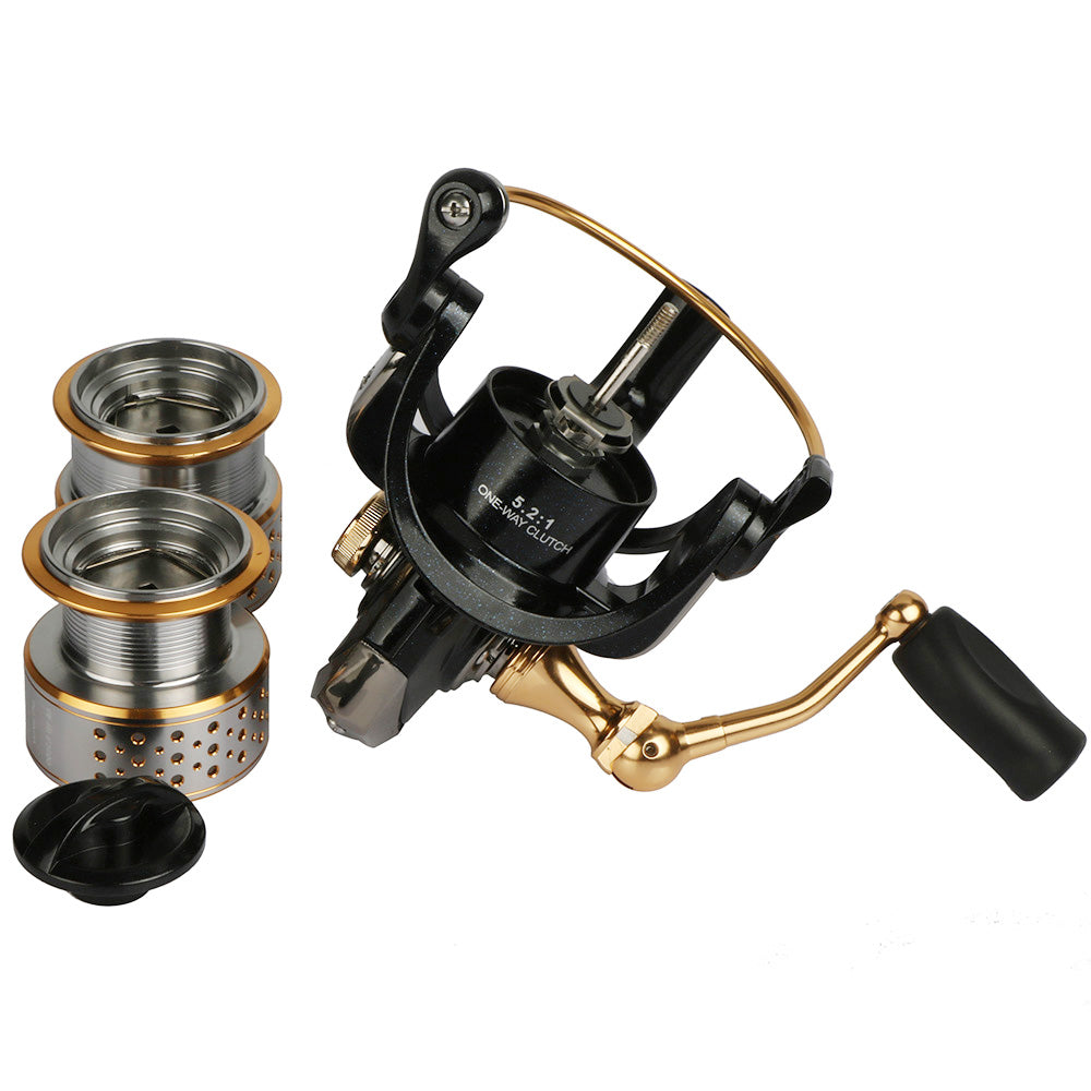 Metal Spare Spool Fishing Reel