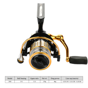 Metal Spare Spool Fishing Reel