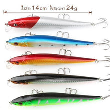 Load image into Gallery viewer, Minnow Hard Bait Fishing Lure