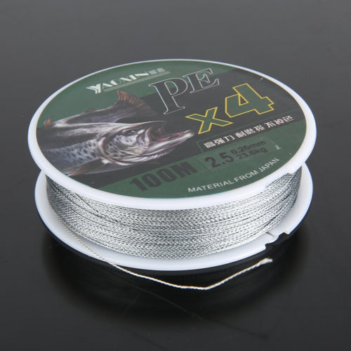 Multi-filament Braided Fishing Wire Line