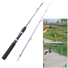 Load image into Gallery viewer, Plastic Fiber Telescopic Fishing Rod