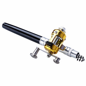 Balight Portable Pocket Telescopic Mini Fishing Rod Pen