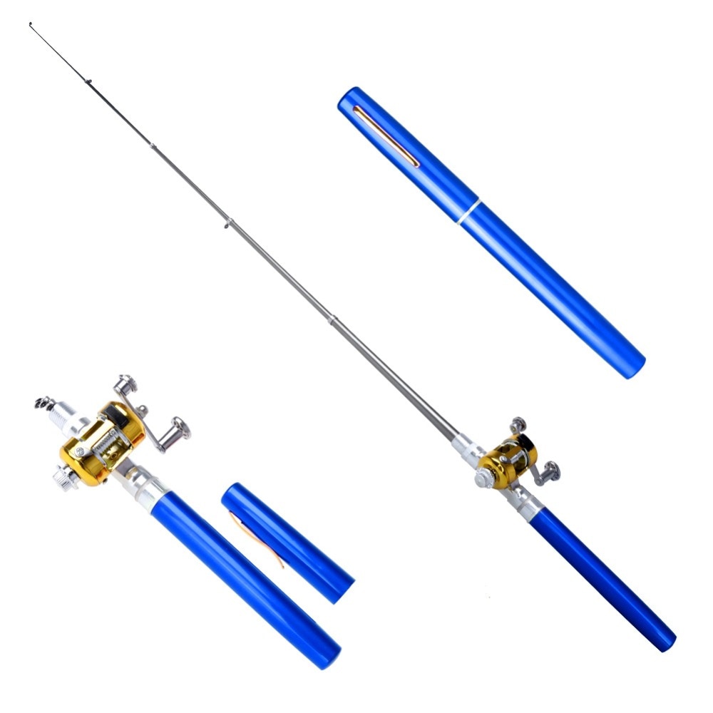 Balight Portable Pocket Telescopic Mini Fishing Rod Pen –  BVFishingProfessionals